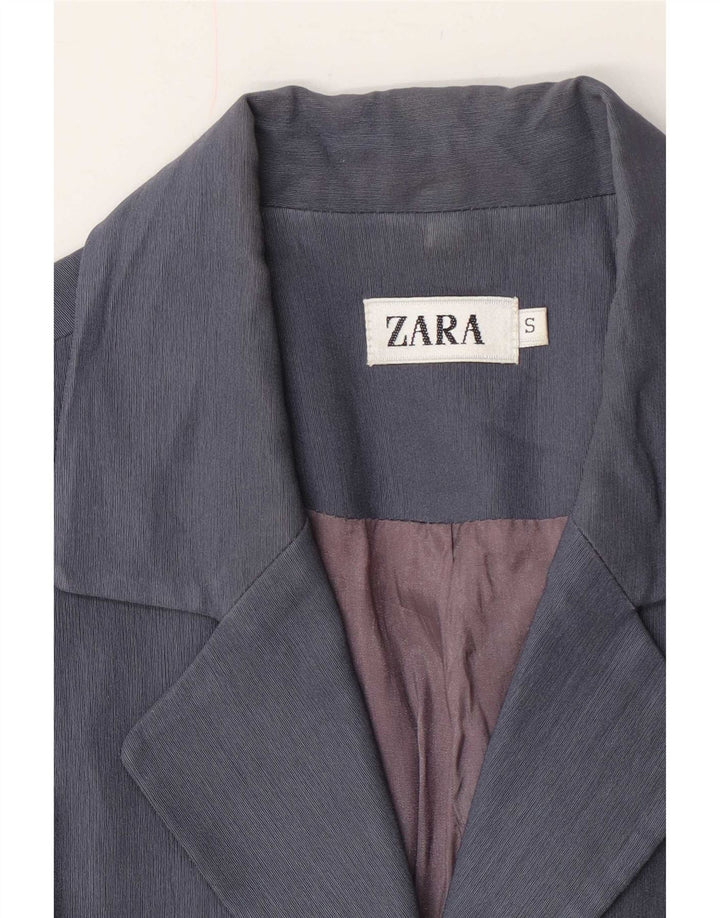 Zara ženski sako sa 1 gumbom UK 10 Small Blue