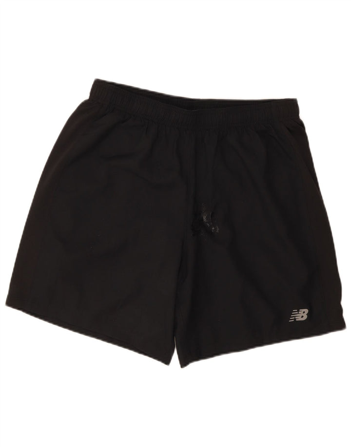 Velike crne muške sportske kratke hlače New Balance