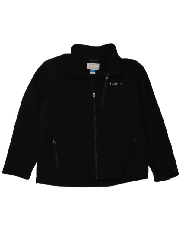 Columbia muška flis jakna Uk 42 XL crni poliester