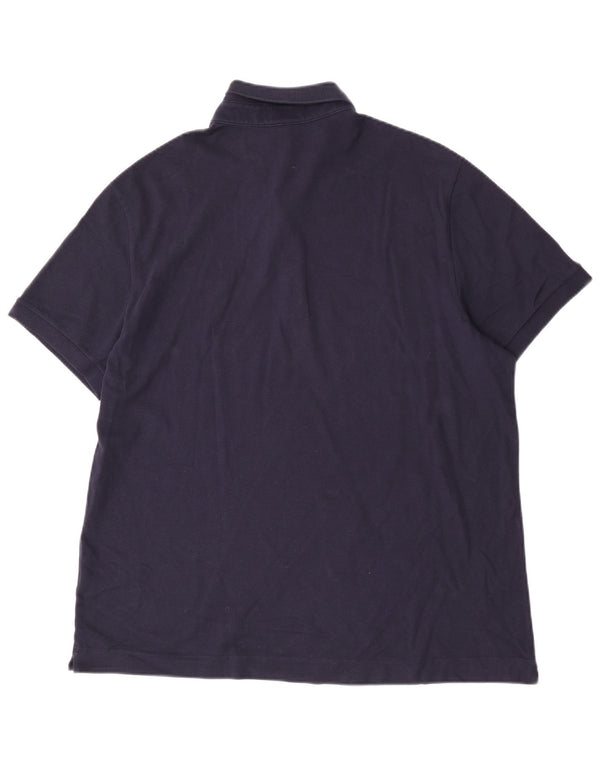 Lacoste muška polo majica standardnog kroja, veličina 7 2XL tamnoplavi pamuk