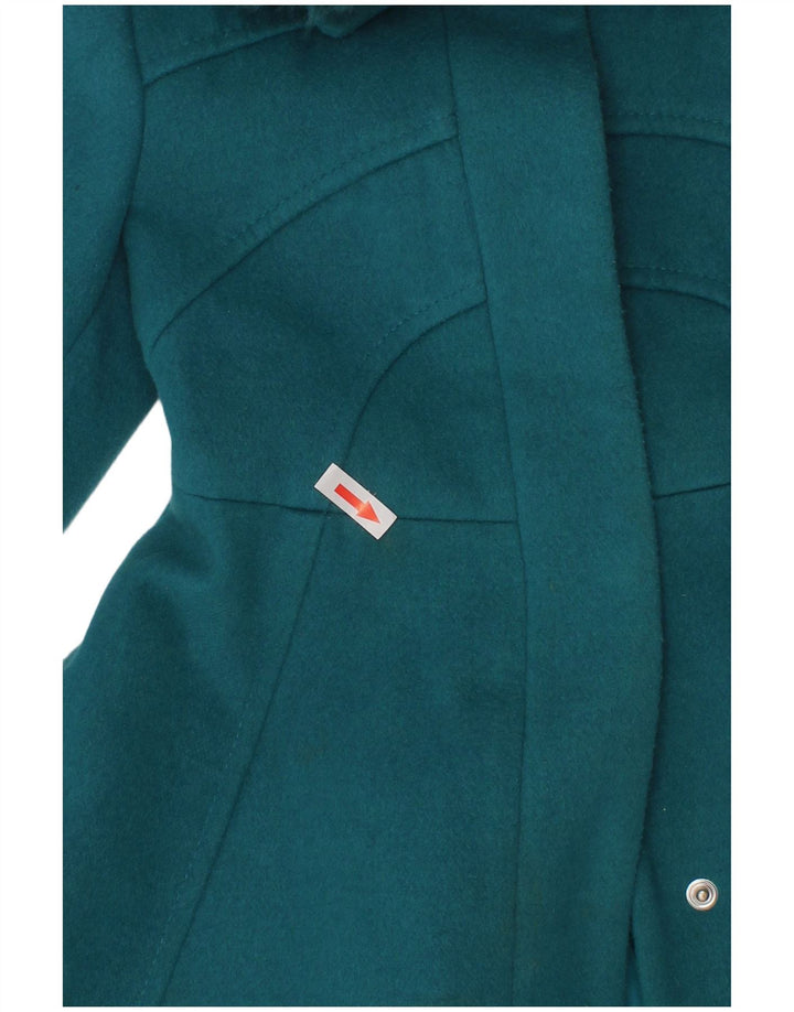 Monsoon kaput za djevojčice 5-6 godina tirkizni poliester