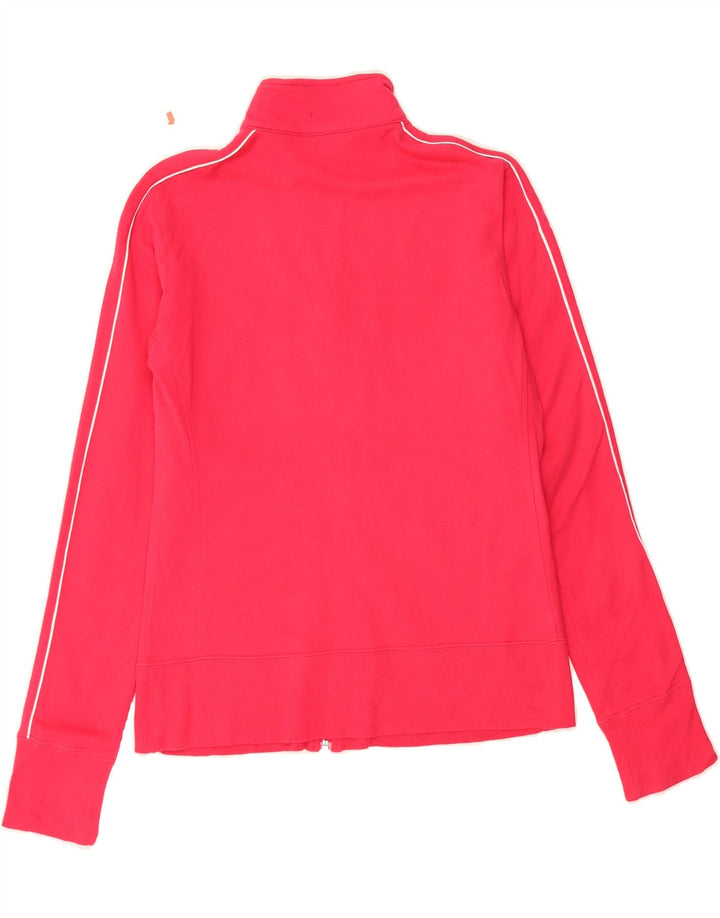REEBOK Womens Tracksuit Top Jacket UK 10 Small Pink Cotton Vintage Reebok and Second-Hand Reebok from Messina Hembry 