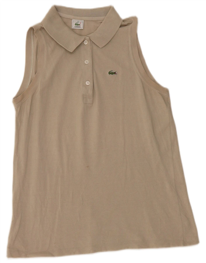 Lacoste ženska polo majica bez rukava EU 42 velika siva