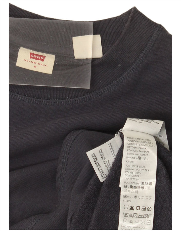 Levi's Ženski džemper s grafičkim motivima UK 14 Srednji tamnoplavi pamuk