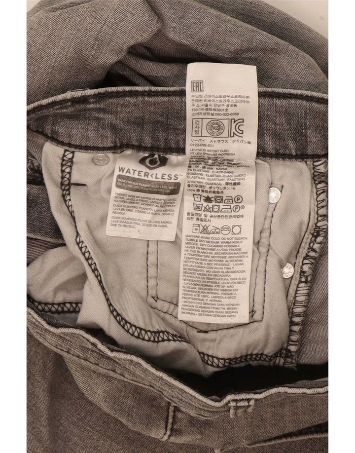 Levi's muške 511 uske traperice W33 L32 sivi pamuk