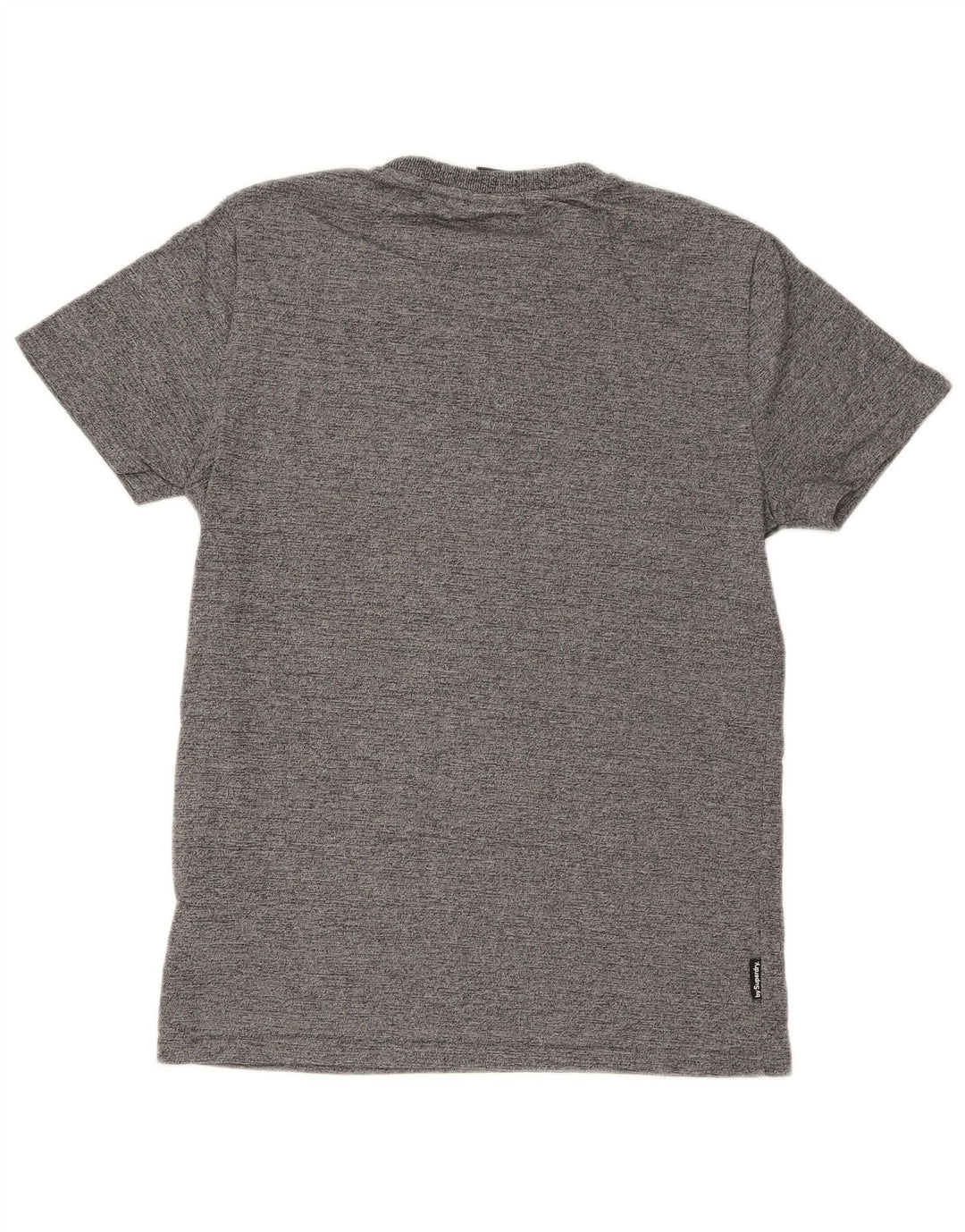 Superdry muška majica kratkih rukava Regular Graphic, srednje sivi flekasti pamuk