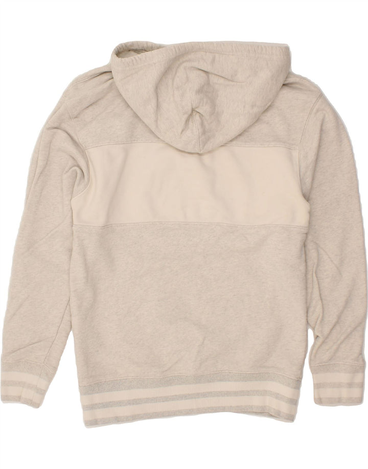LEVI'S Mens Graphic Hoodie Jumper Small Grey Cotton Vintage Levi's and Second-Hand Levi's from Messina Hembry 