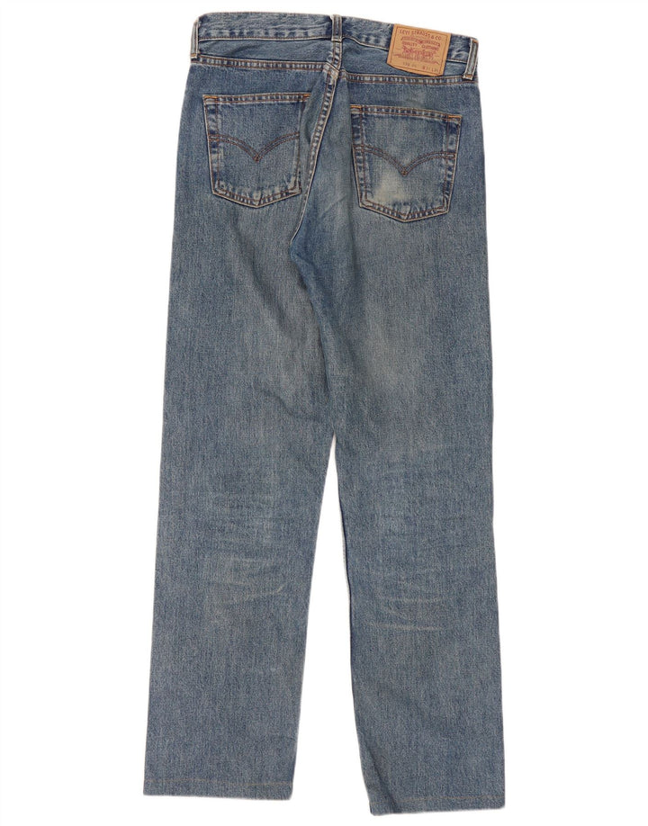 Levi's ženske ravne traperice 590 W31 L32 plavi pamuk