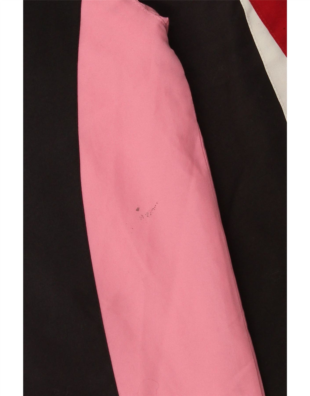 Vintage muška gornja jakna od trenirke Mala crna poliesterska boja