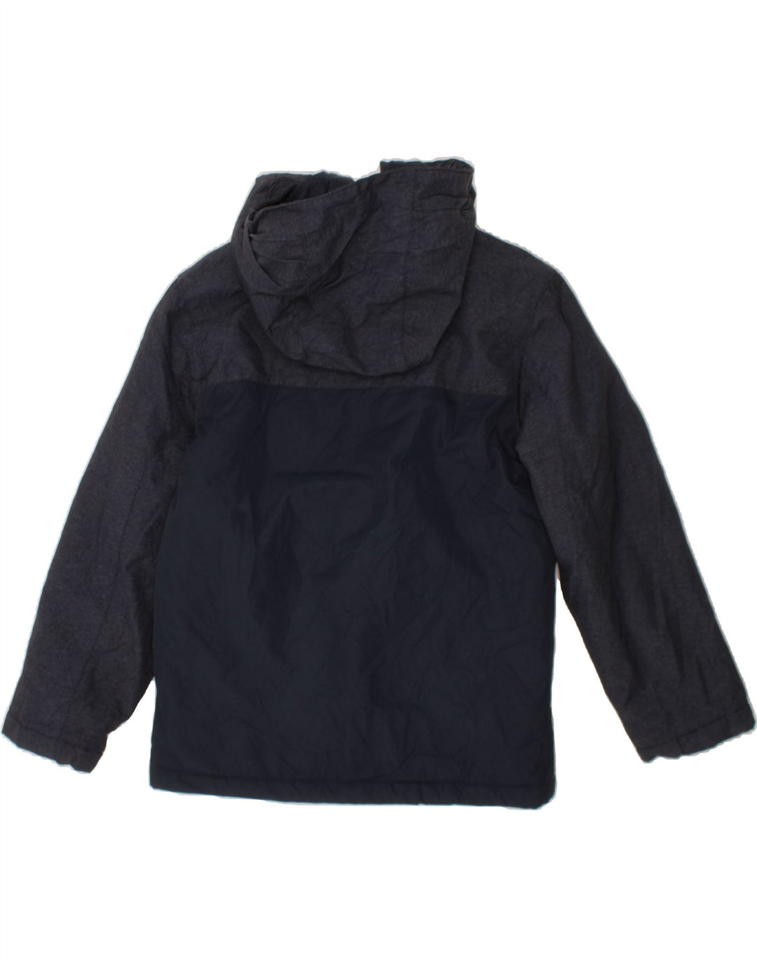 MOUNTAIN WAREHOUSE Boys Windbreaker Jacket 5-6 Years Navy Blue Colourblock Vintage Mountain Warehouse and Second-Hand Mountain Warehouse from Messina Hembry 