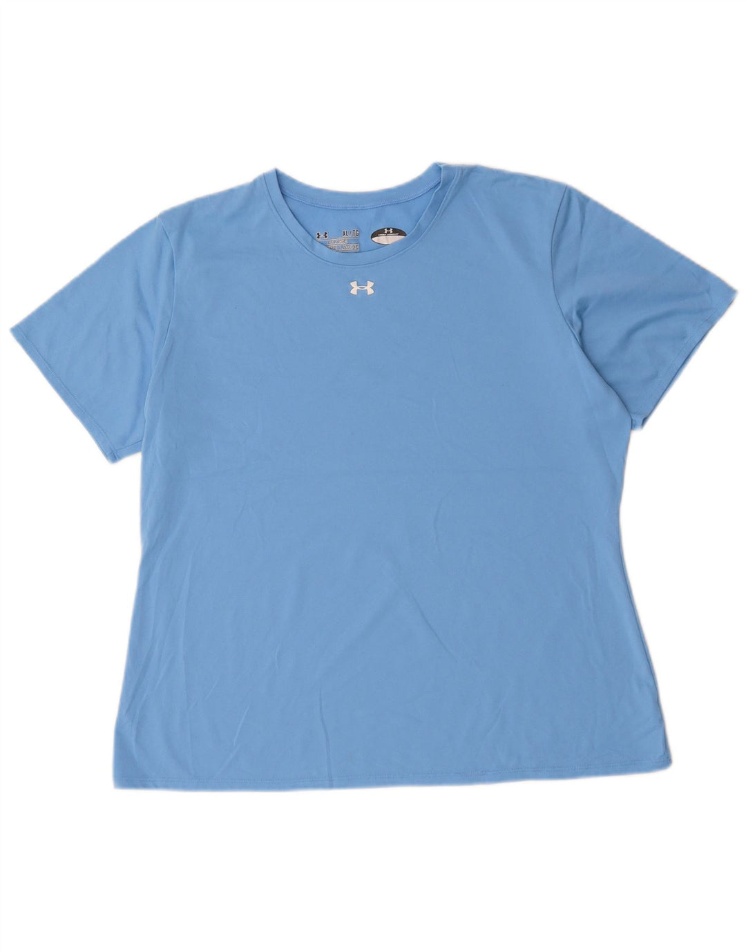 UNDER ARMOUR Ženska majica kratkih rukava Heat Gear UK 18 XL Plavi poliester