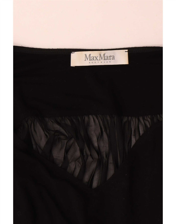 Max Mara gornji dio ženske bluze UK 14 velika crna