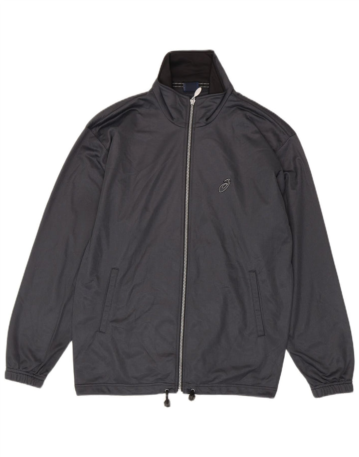 ASICS muška trenirka gornja jakna srednje sive boje