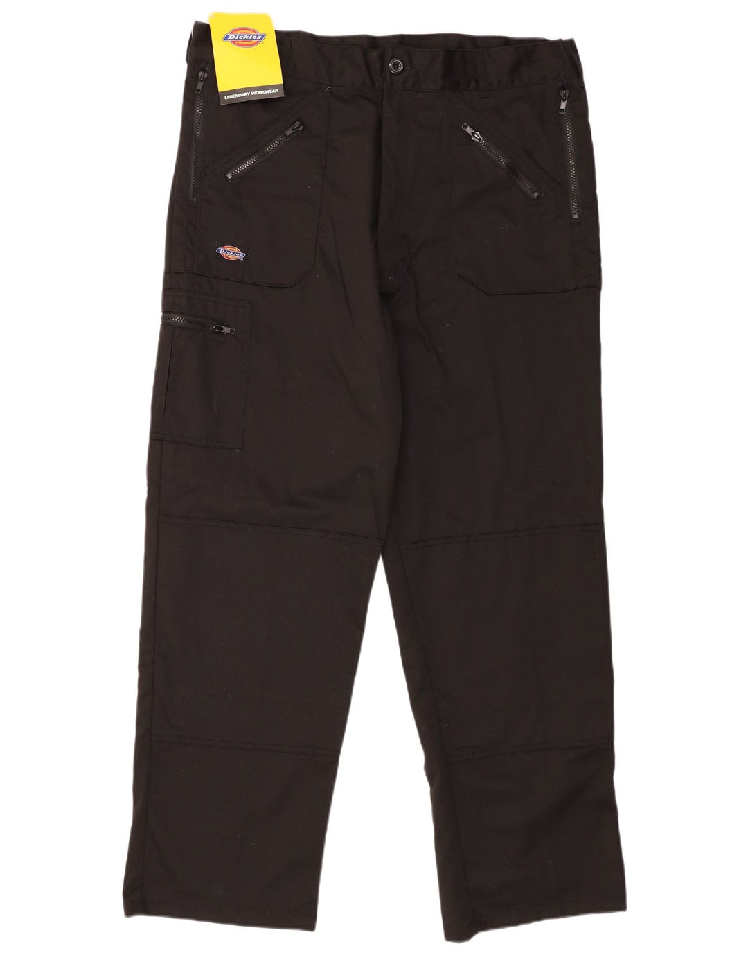 Dickies muške ravne kargo hlače W40 L30 crni poliester