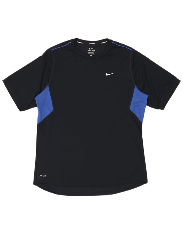 Nike Dri Fit majica kratkih rukava velika tamnoplava boja