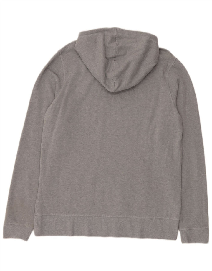 Reebok muška majica s kapuljačom, veliki sivi pamuk