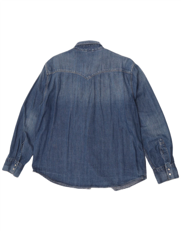 Levi's muška traper košulja 2XL plavi pamuk