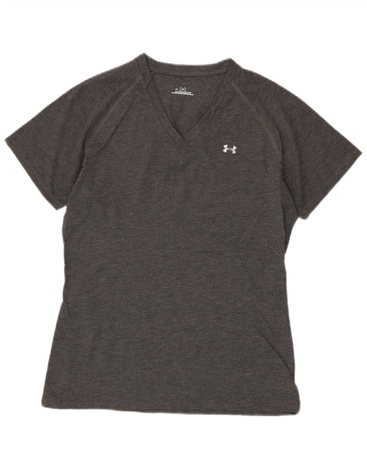 UNDER ARMOUR Ženska majica kratkih rukava UK 12 srednje sivi poliester
