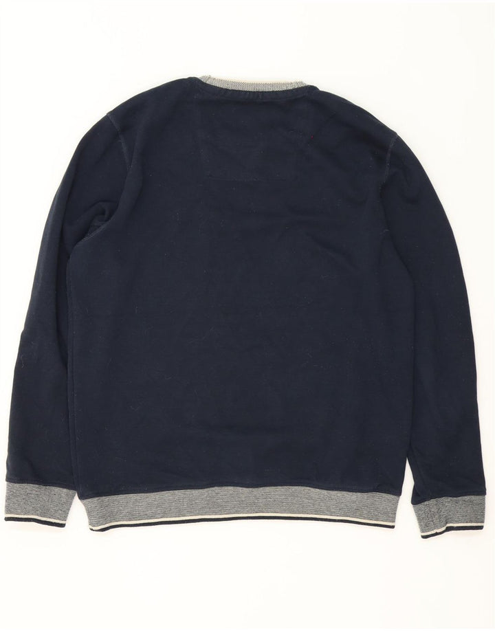 Crew Clothing Muška majica s kratkim rukavima, veliki poliester tamnoplave boje