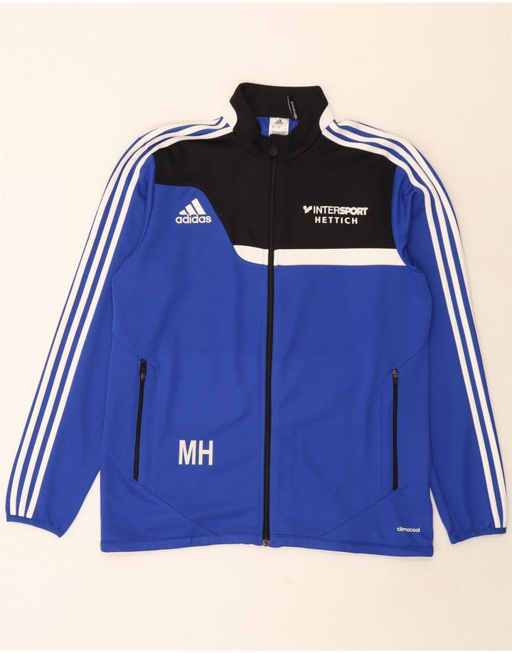 Adidas muška trenirka Climacool Graphic gornja jakna srednje plave boje