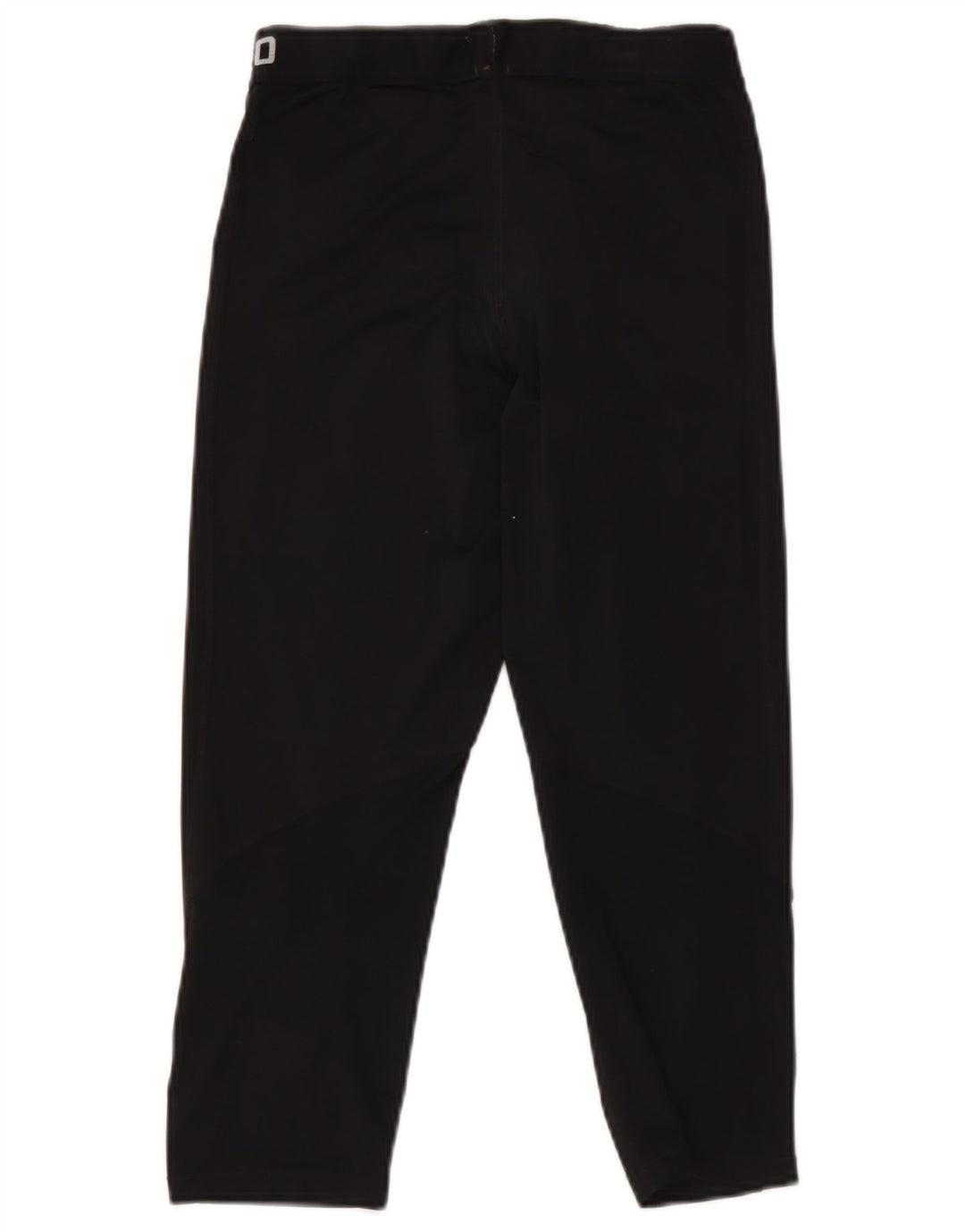 Nike Ženske Graphic Capri Trenirke Hlače UK 12 Srednji crni poliester