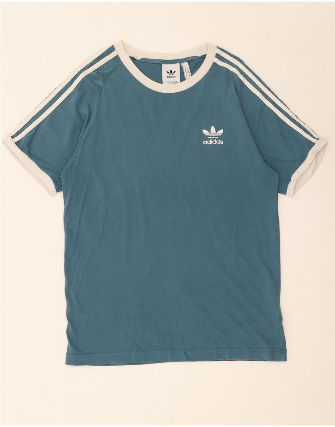 ADIDAS muška majica kratkih rukava Srednje plavi pamuk