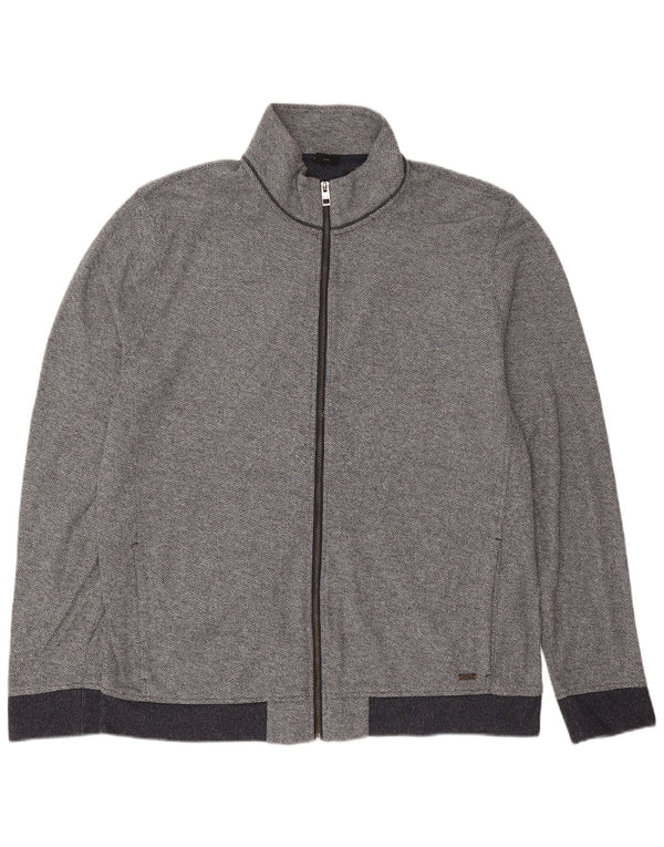 Muška trenirka Hugo Boss Gornja jakna 3XL tamnoplavi pamuk