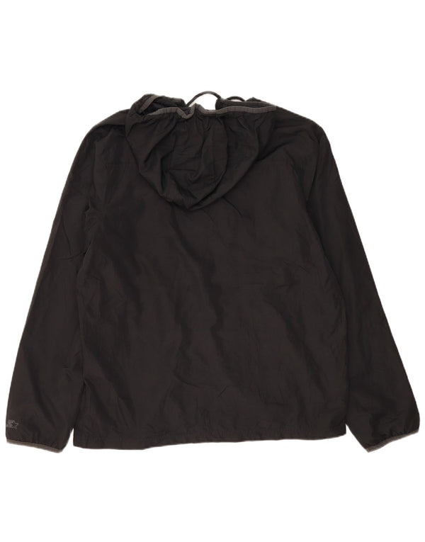 STARTER Muška kišna jakna s kapuljačom UK 40 veliki sivi poliester u boji