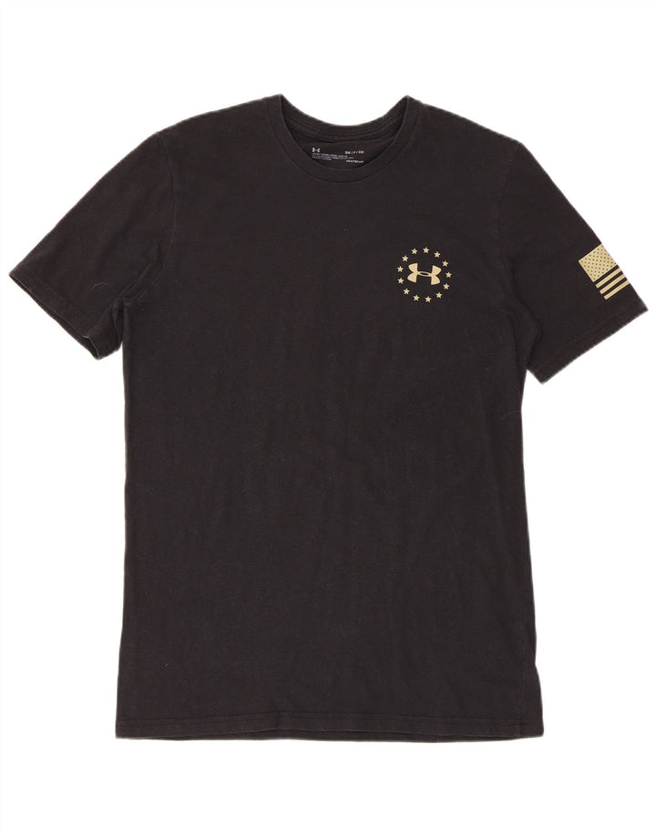 UNDER ARMOUR Muška majica kratkih rukava Heat Gear, mala, crna