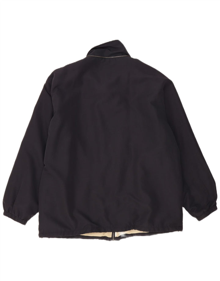 KAPPA muška dvostruka jakna UK 40 veliki tamnoplavi poliester