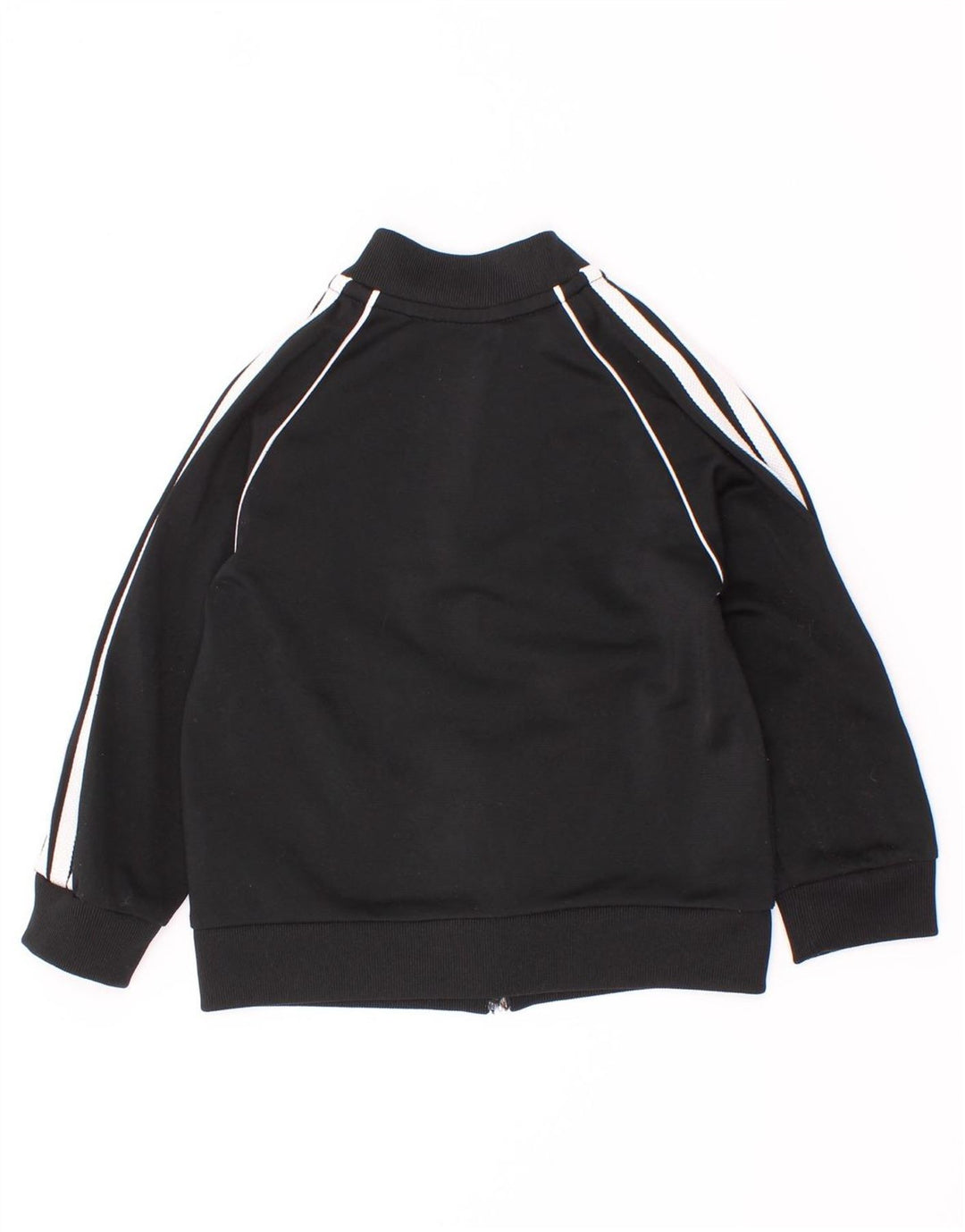 Gornja jakna od trenirke Adidas Baby Boys 9-12 mjeseci, crni poliester