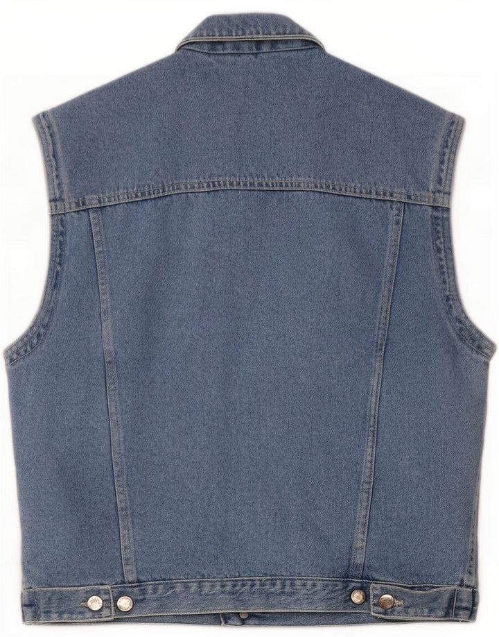 Vintage muška traper majica IT 46 Small Blue Cotton