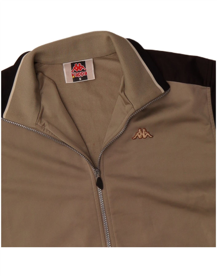 Kappa muška gornja jakna od trenirke Mala bež boja od poliestera