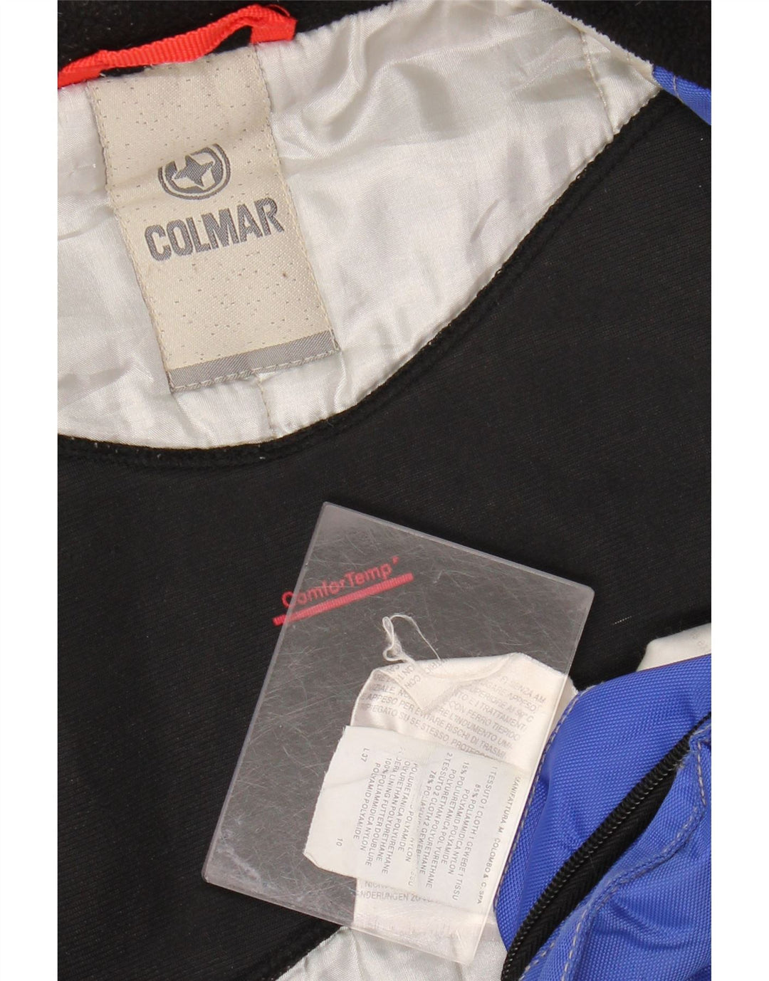Colmar muška skijaška jakna UK 40 Large Blue Colourblock najlon