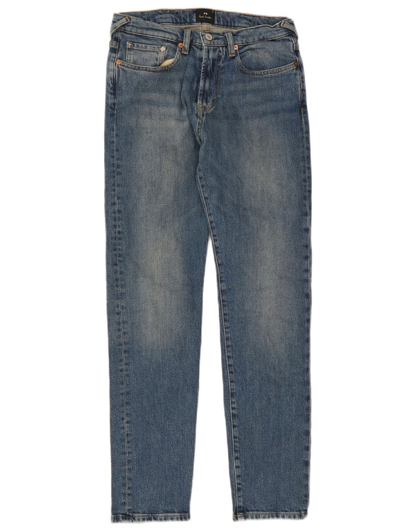 Paul Smith Womens Slim Jeans W28 L29 Blue Cotton