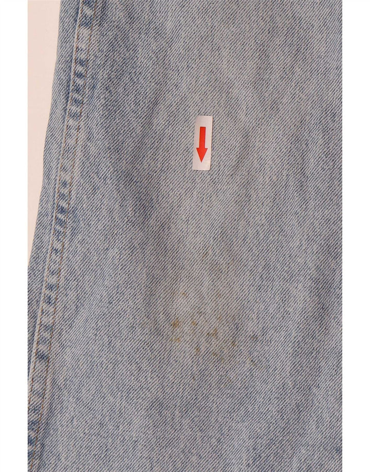 Wrangler ženske ravne traperice W30 L32 plavi pamuk