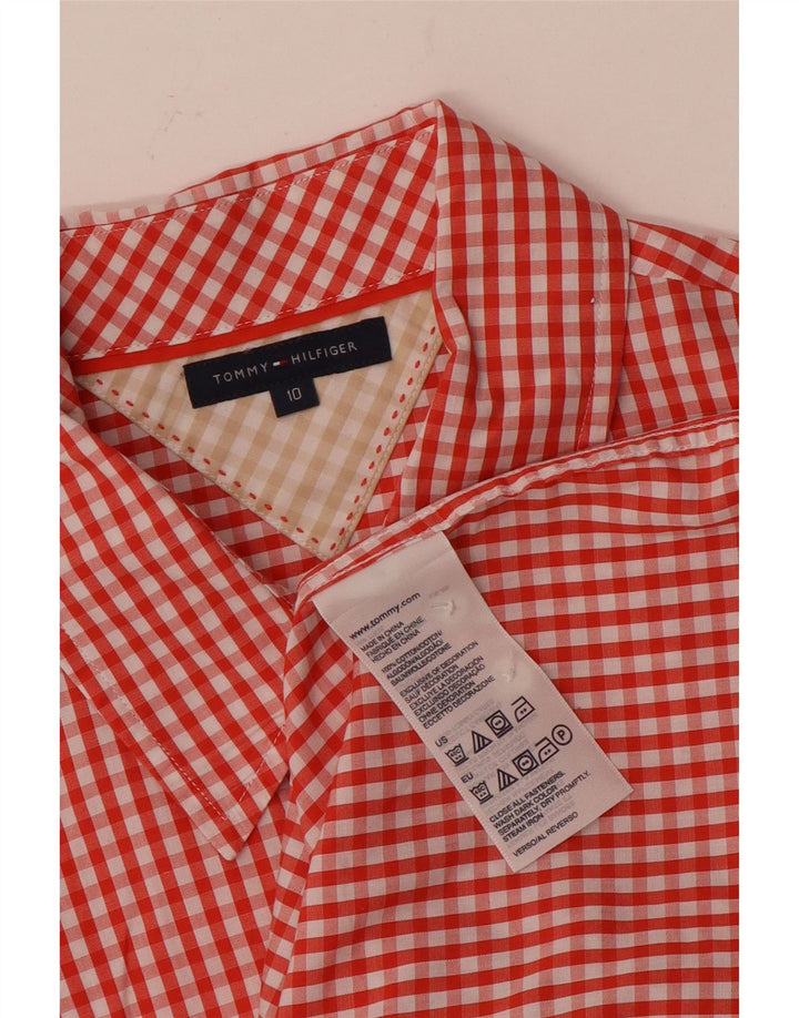 Tommy Hilfiger ženska košulja US 10 Large Red Gingham pamuk