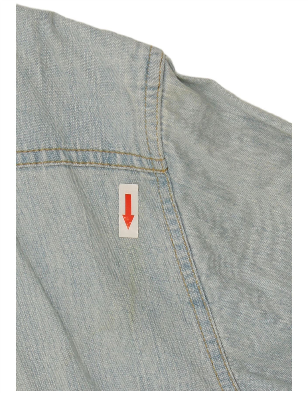 Levi's muška traper košulja velika plava pamučna boja