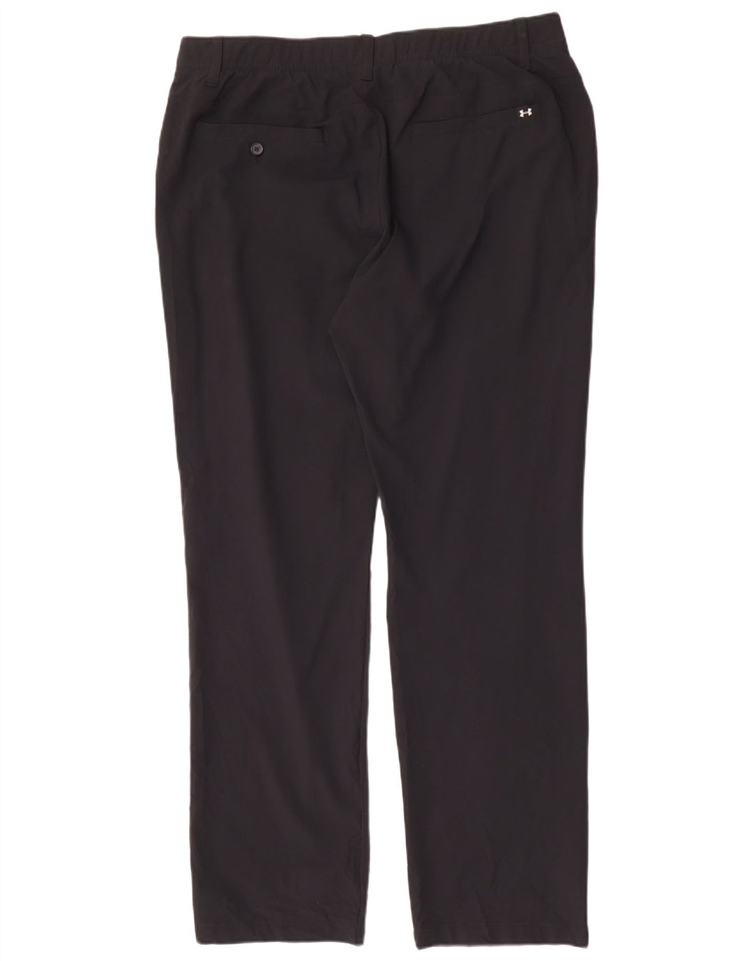UNDER ARMOUR Muške ravne chino hlače W38 L32 crni poliester