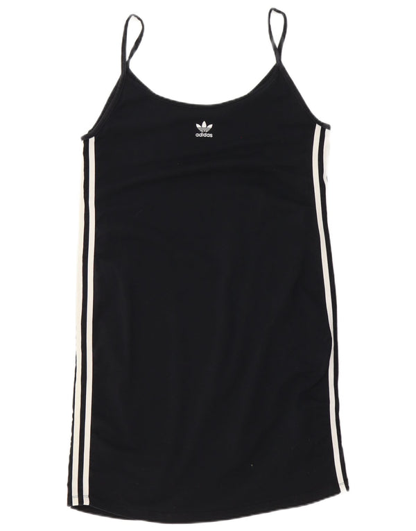 Adidas ženska teniska haljina bez rukava UK 20/22 XL crni pamuk