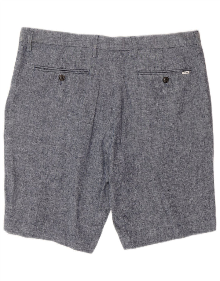 Marks & Spencer muške chino kratke hlače W34 velika plava platna