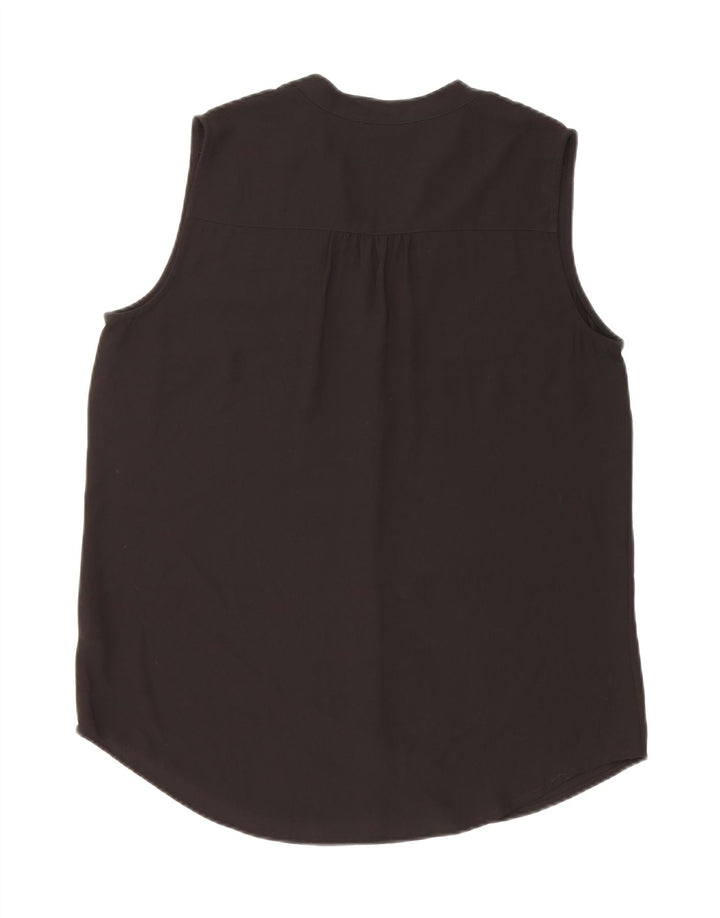 MARKS & SPENCER Ženska bluza bez rukava UK 14 Velika crna