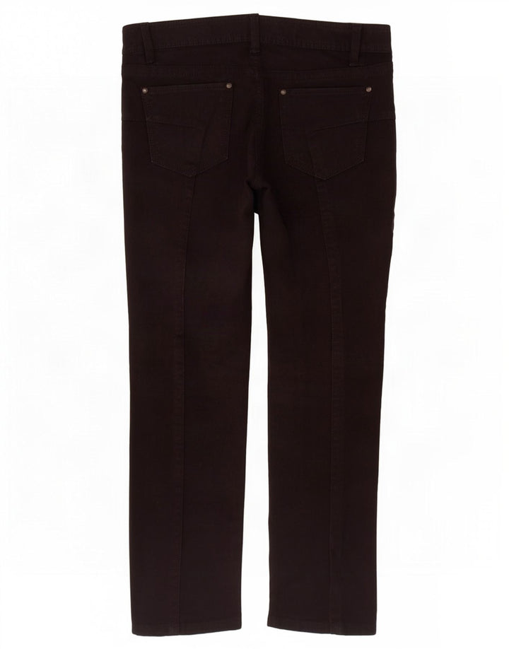 Ženske uske traperice Massimo Dutti EU 40 srednje W30 L30 crni pamuk