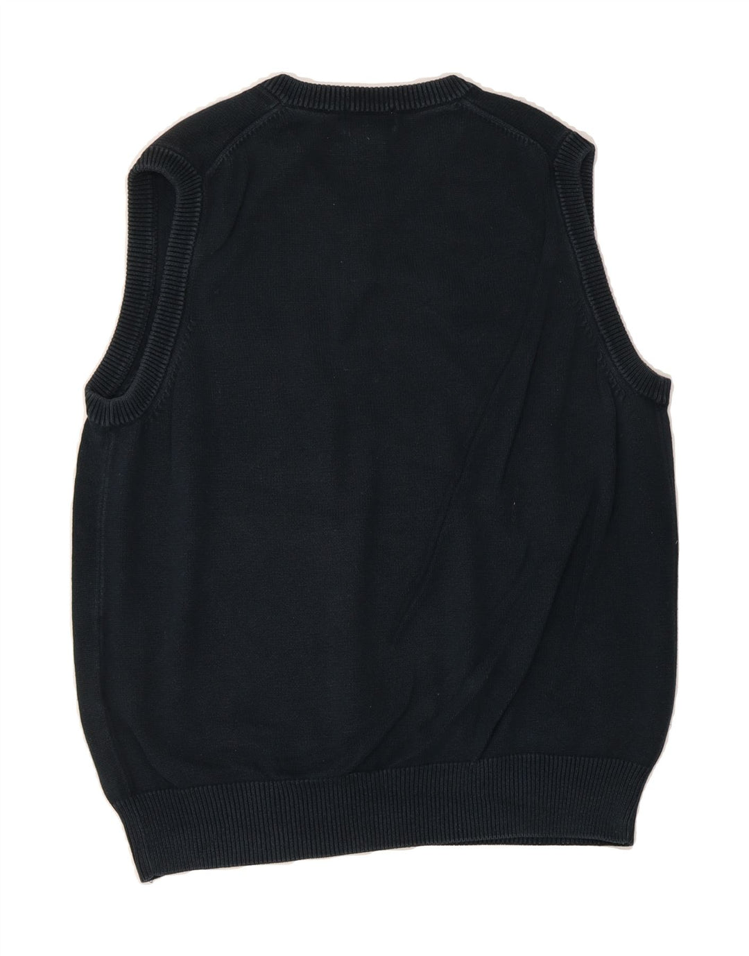 GANT Womens Vest Tank Top UK 14 Medium Navy Blue Cotton Vintage Gant and Second-Hand Gant from Messina Hembry 