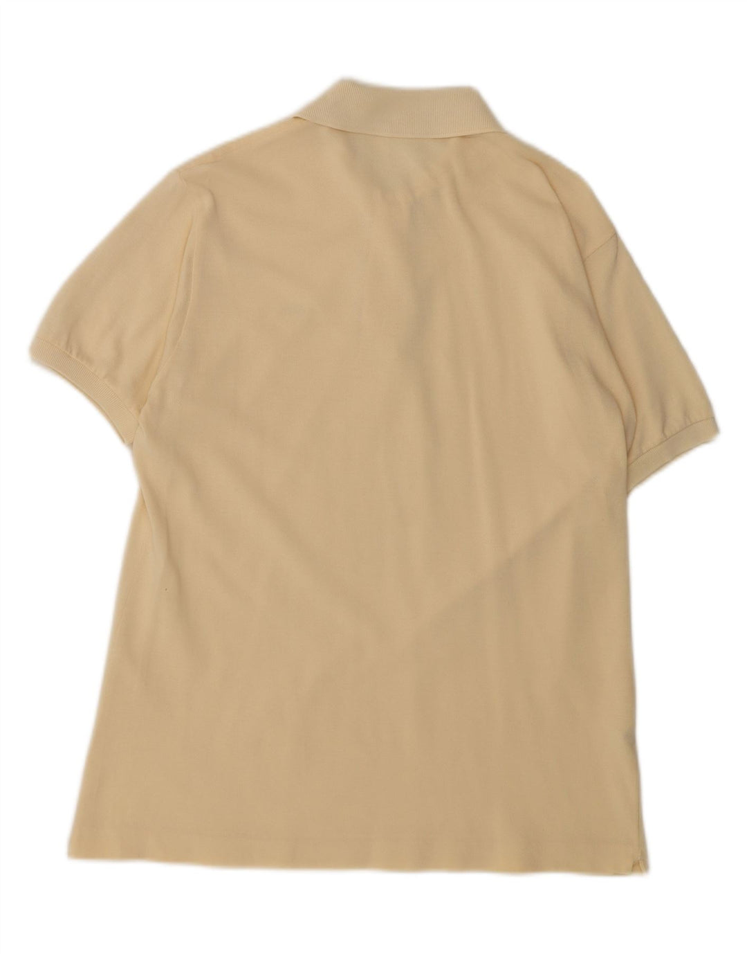 Lacoste muška polo majica standardnog kroja, veličina 4, srednje žuta pamučna klasična