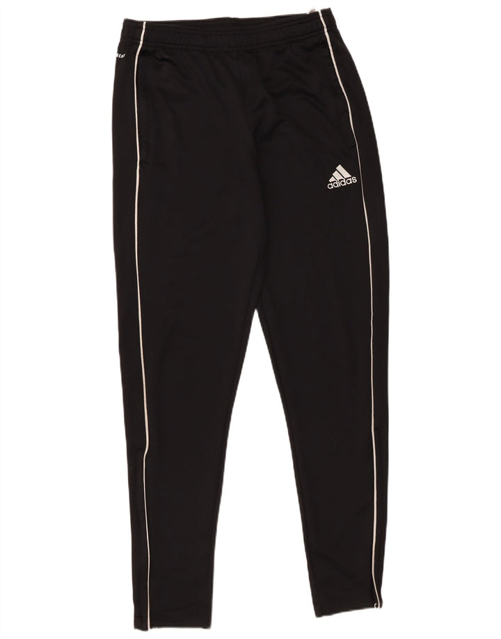 Adidas muške Aeroready hlače za trenirku Male crne poliesterske hlače