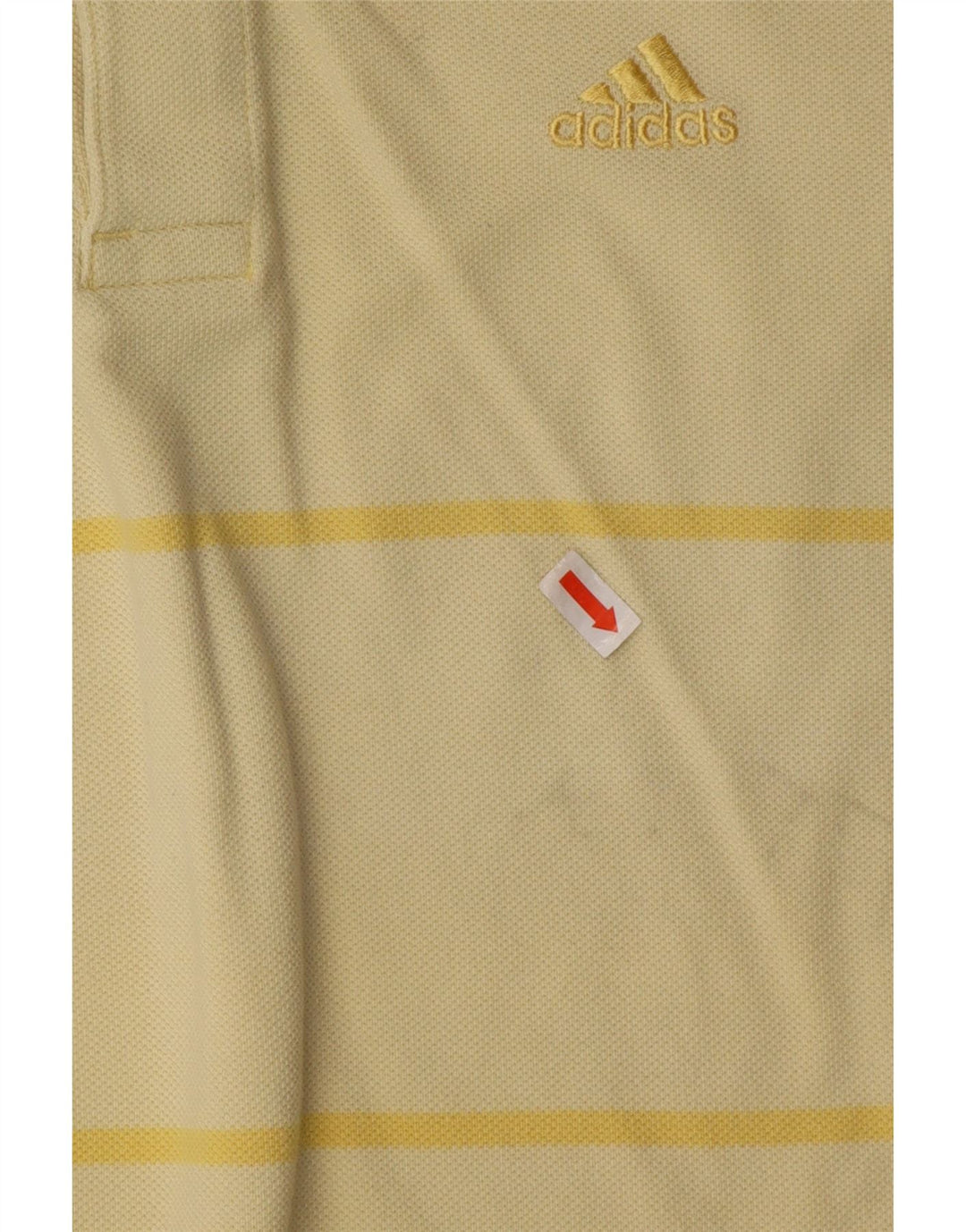 Adidas muška polo majica mala, pamuk na žute pruge