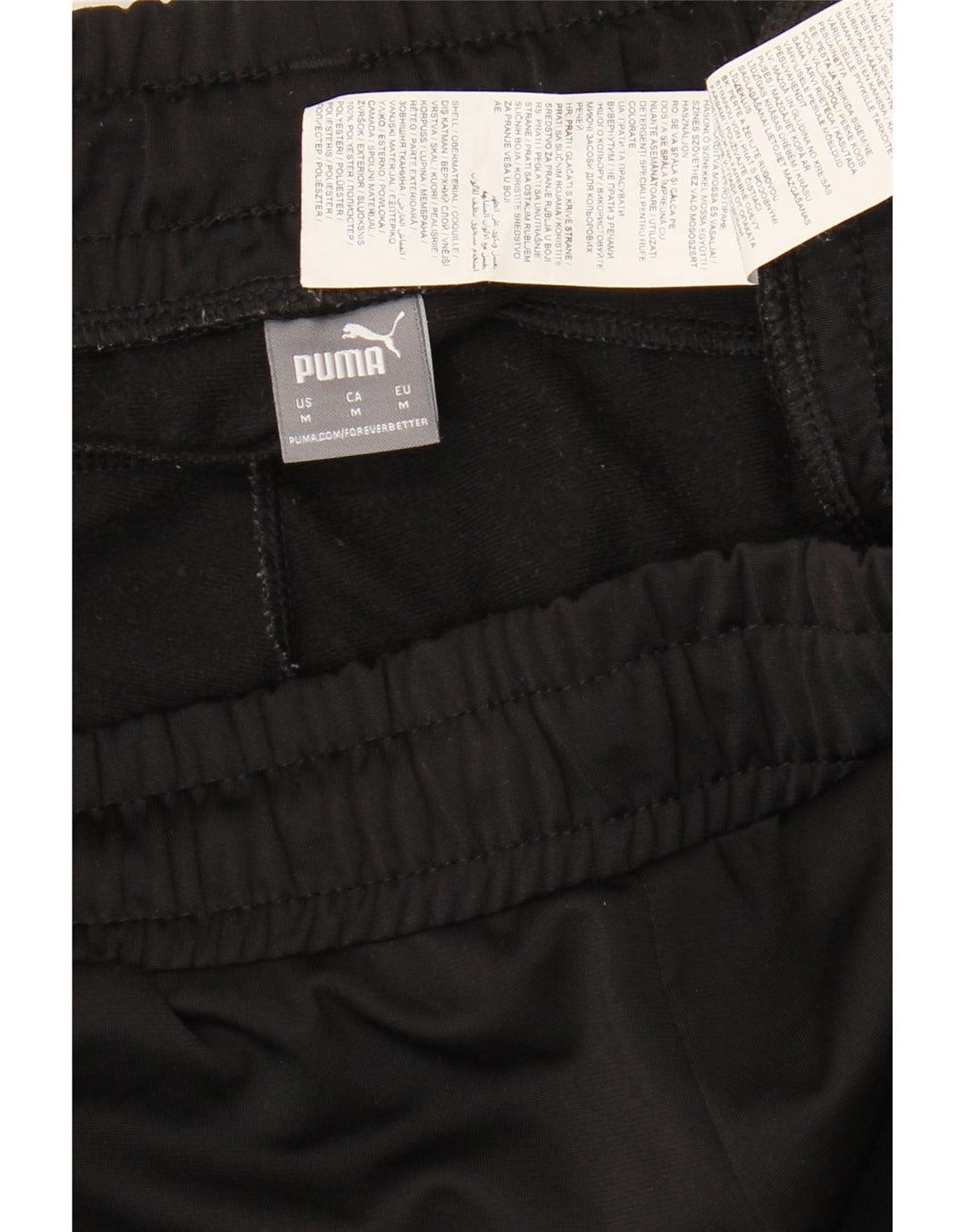 Puma muške trenirke Hlače Joggers Srednji crni poliester