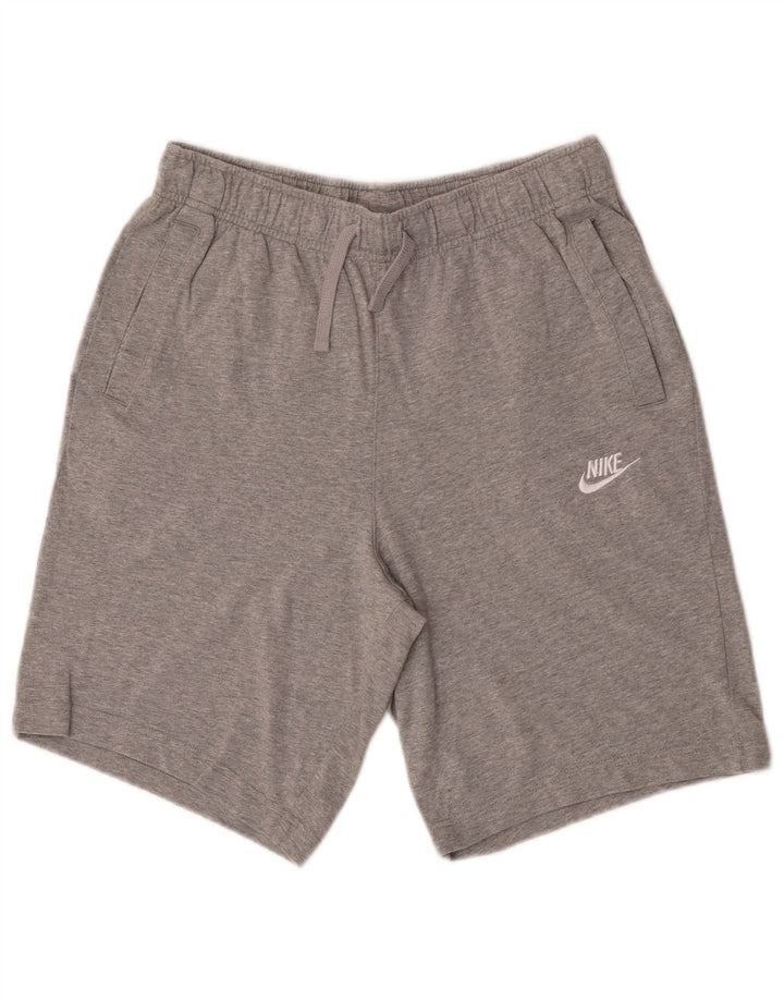 Nike muške sportske kratke hlače male sive pamučne boje