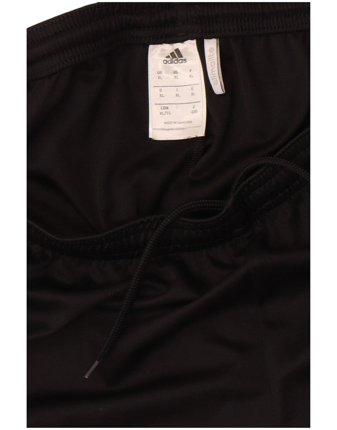 Adidas muške sportske kratke hlače Climalite XL crni poliester